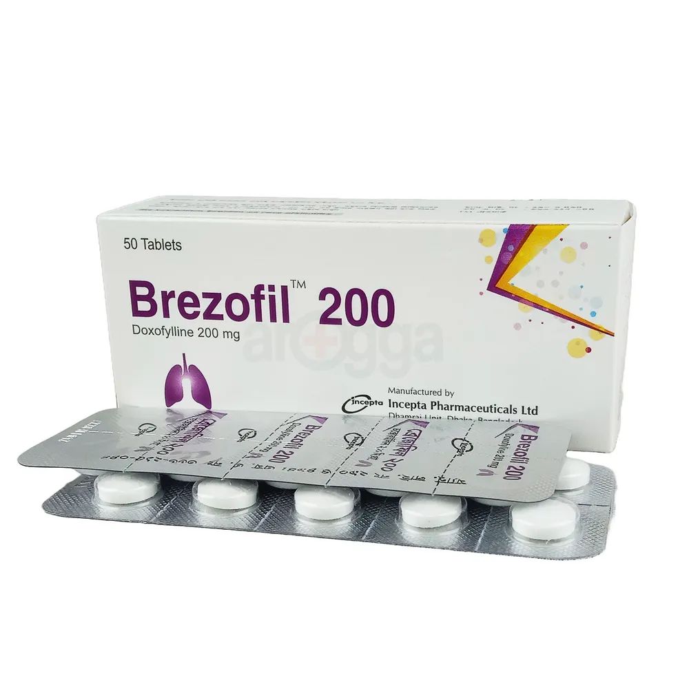 Tablet  Brezofil 200mg (50 Pcs)
